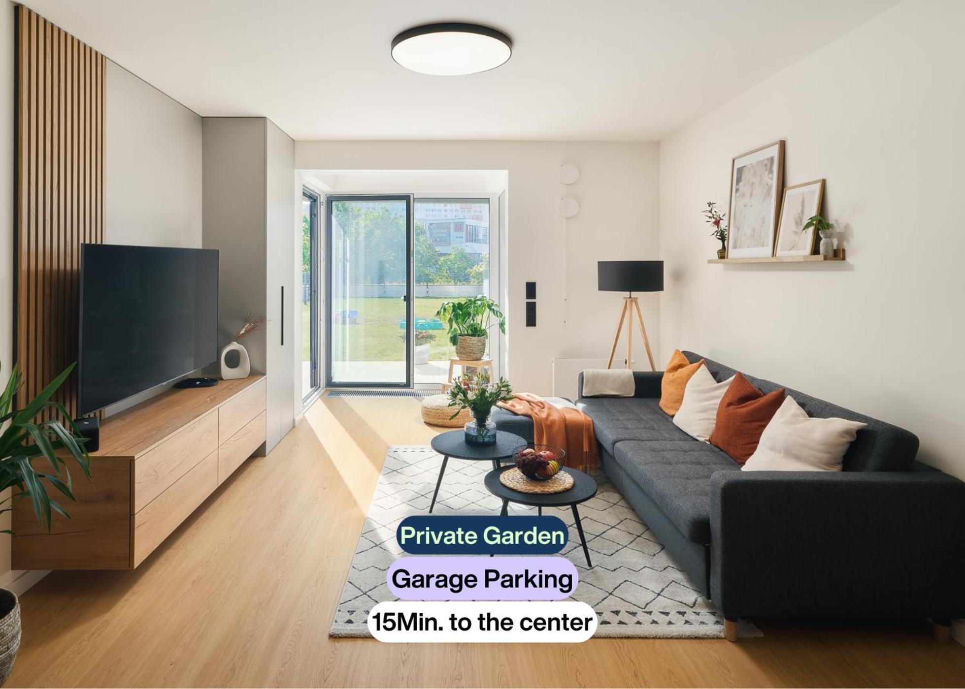 Beta Home - Garage, Air Condition, Garden, At Metro براغ المظهر الخارجي الصورة